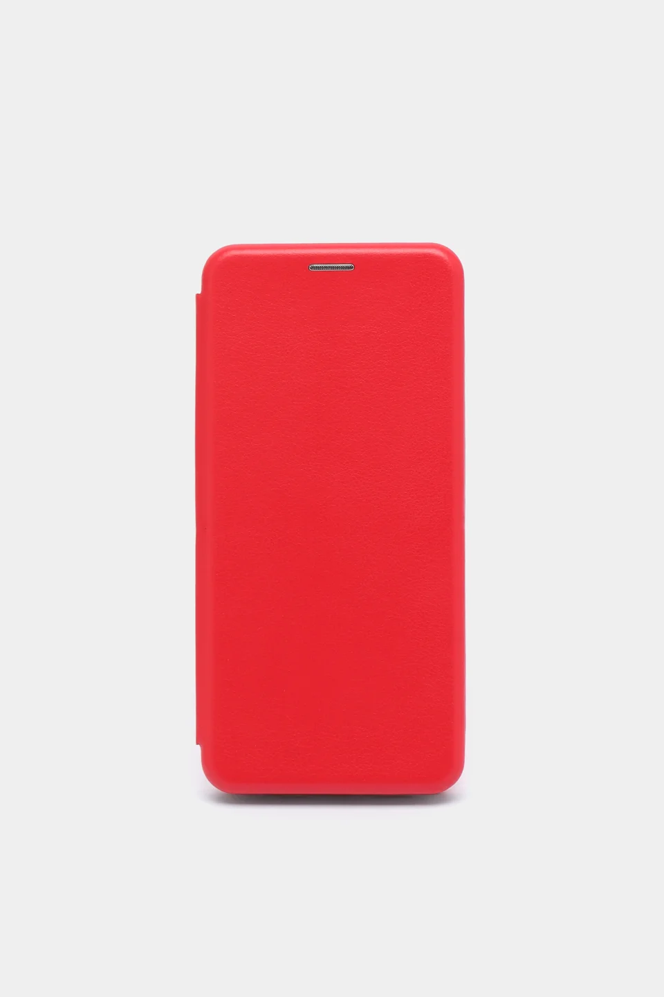 Красный чехол книжка Realme C20 2021 / C11 2021 кредитница, трансформер подставка