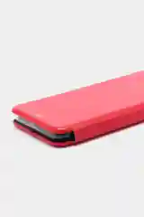 Красный чехол книжка Realme C20 2021 / C11 2021 кредитница, трансформер подставка