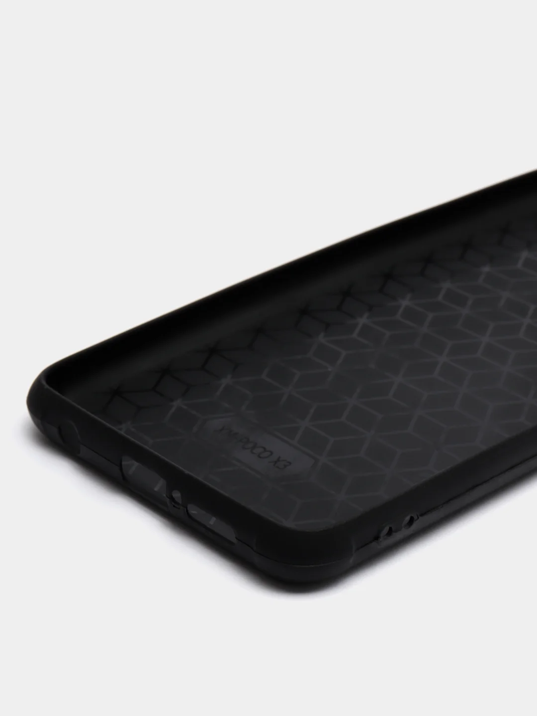 Тёмно-зелёный чехол Xiaomi Poco X3 NFC / Poco X3 Pro, Сяоми Поко Х3 силиконовый, имитация кожи, Baseus
