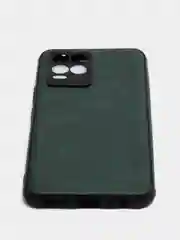 Тёмно-зелёный чехол Realme 8 / Realme 8 Pro Реалми 8 / 8 Про черный силиконовый под кожу