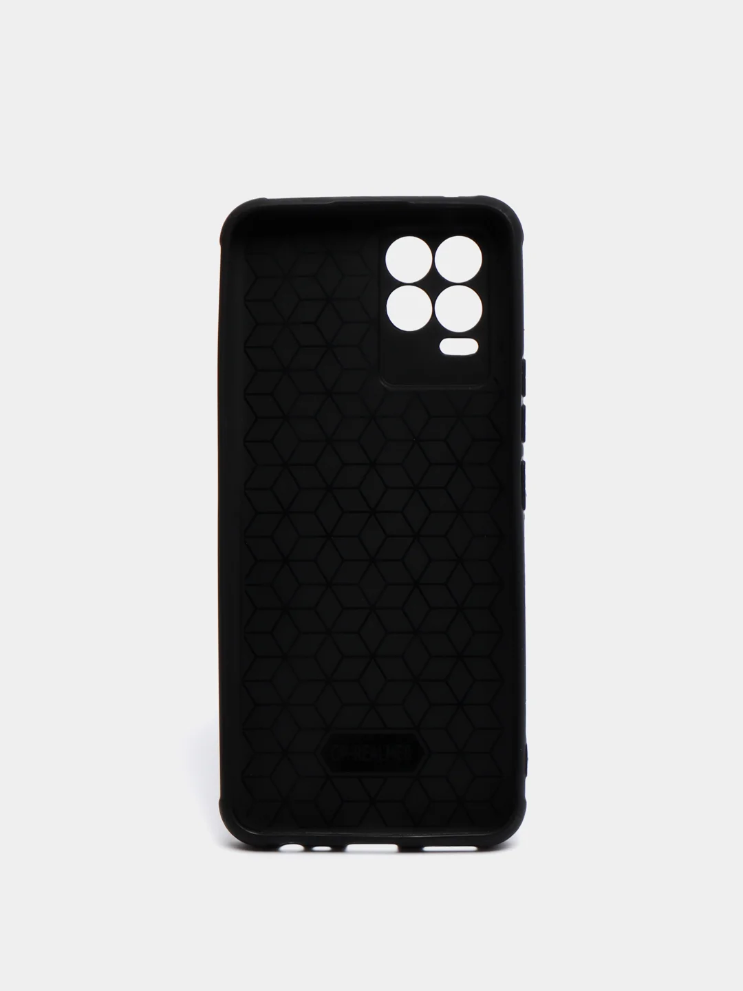 Тёмно-зелёный чехол Realme 8 / Realme 8 Pro Реалми 8 / 8 Про черный силиконовый под кожу