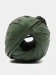 Хаки пряжа для вязания Raffia / пряжа "Рафия" 4 мотка