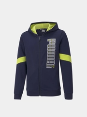 Толстовка для мальчика Puma Full-Zip TR B Peaco