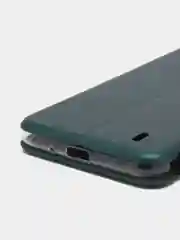 Зеленый чехол-книжка Nokia C30 (Нокиа С30)