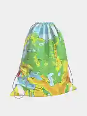 Мешок для сменой обуви ErichKrause Capitals, 365x440мм со светоотражающими элементами
