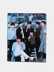 Зеленый тетрадь в клетку "BTS", 48 листов