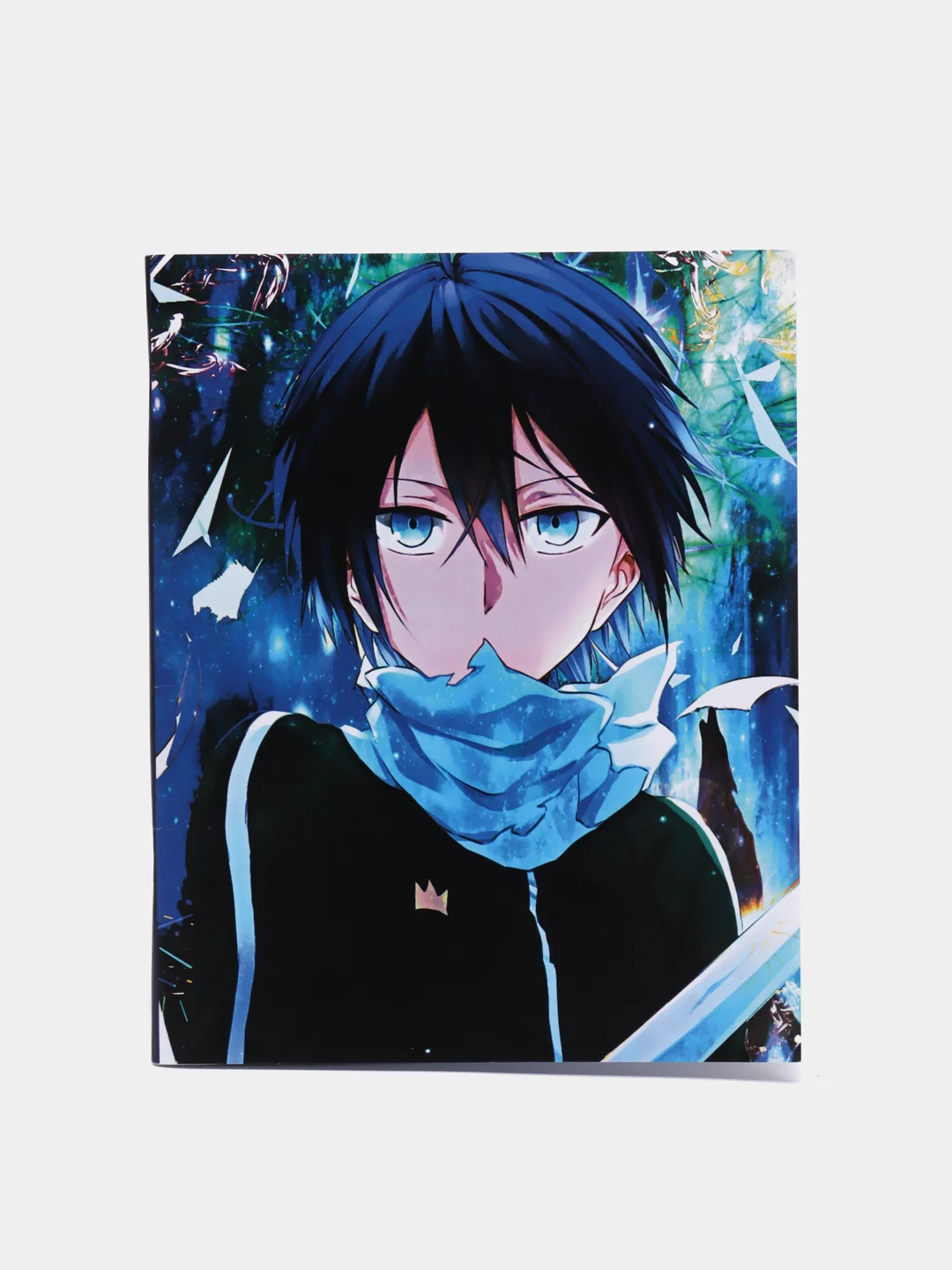 Голубой тетрадь по аниме "Бездомный Бог, Noragami", 48 листов, в клетку
