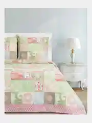 Бронзовый комплект постельного белья, хлопок, 2-спальный, 1.5-спальный, евро