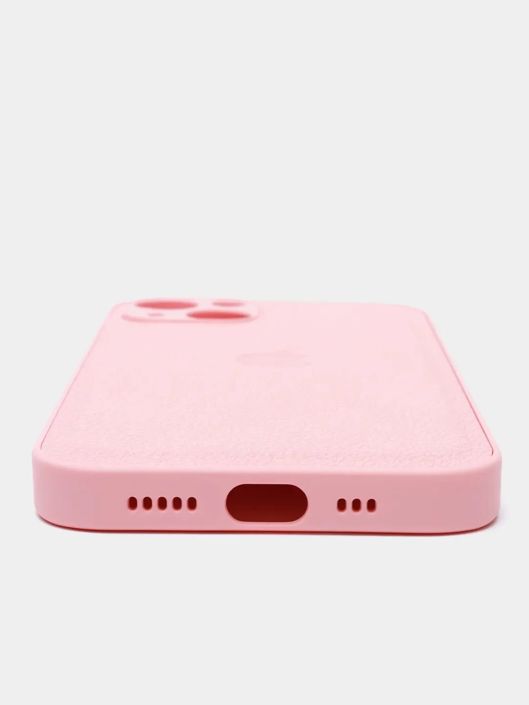Лавандовый чехол кожаный для Apple iPhone XR, 11, 12, 13, Pro, ProMax