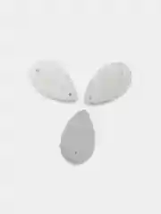Лазурный стразы стеклянные пришивные Pellosa Капля, Корея