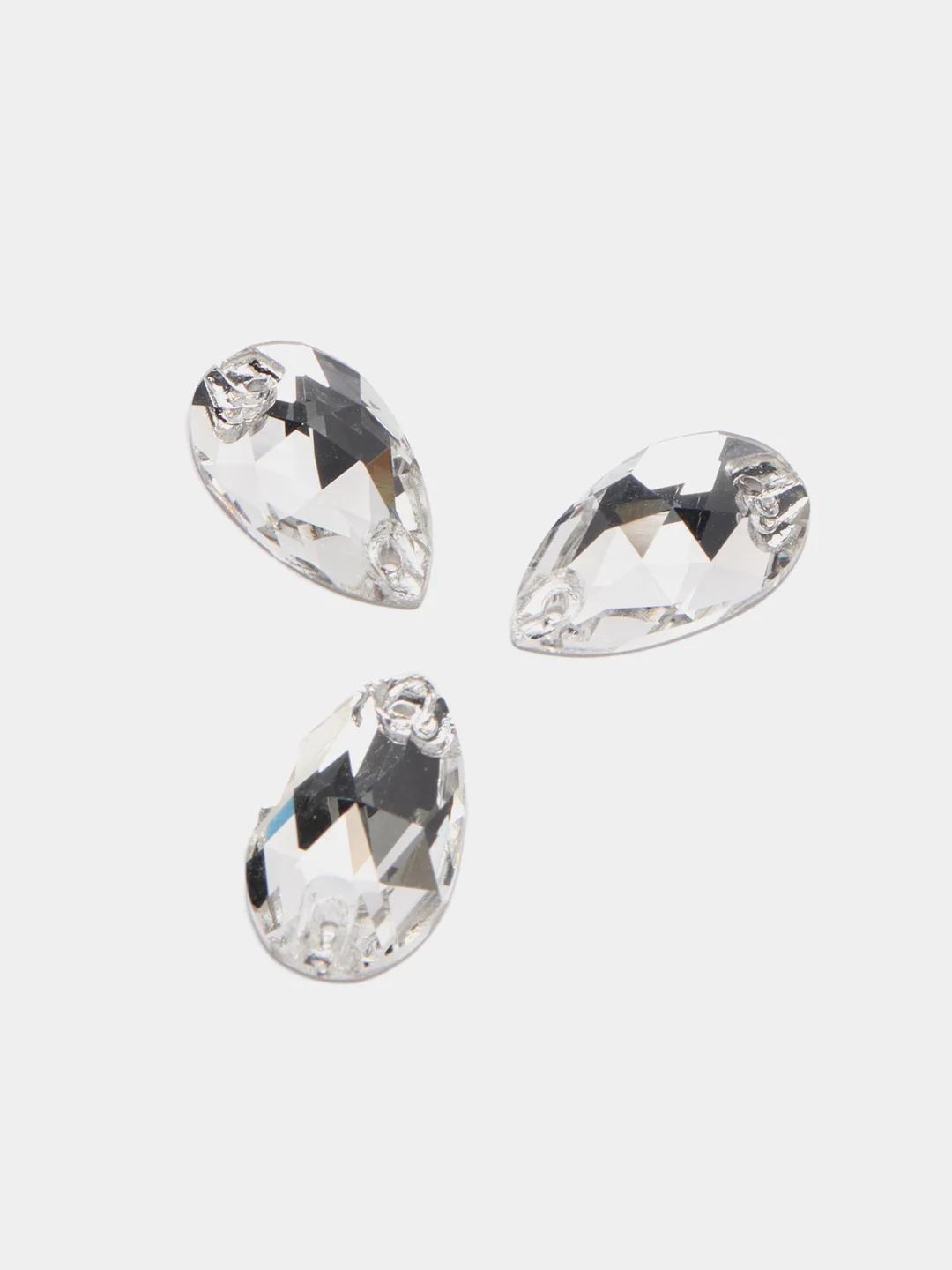 Прозрачный стеклянные пришивные стразы Dongzhou Капля Crystal