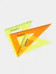 Набор из 3 угольников пластиковых ErichKrause Neon