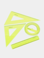 Набор геометрический большой ErichKrause Neon