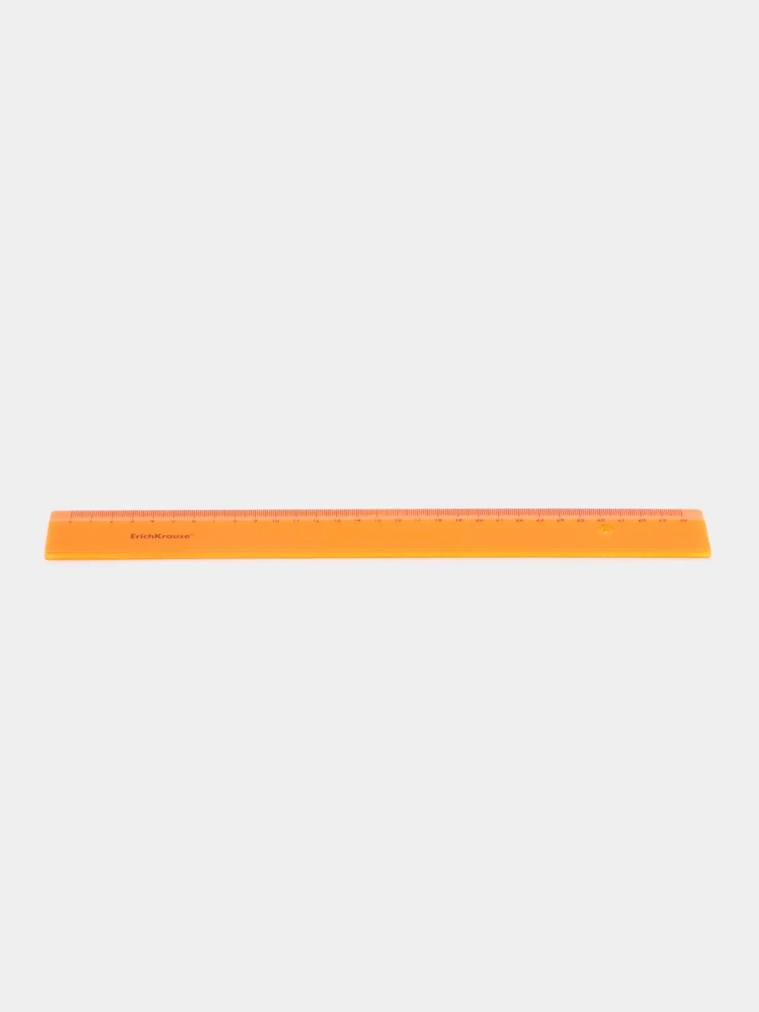 Линейка пластиковая ErichKrause® Neon, 30см, оранжевый, в флоупаке