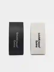 Ластик ErichKrause Sensor Black&White, 2 штуки