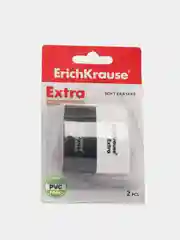 Ластик ErichKrause Sensor Black&White, 2 штуки