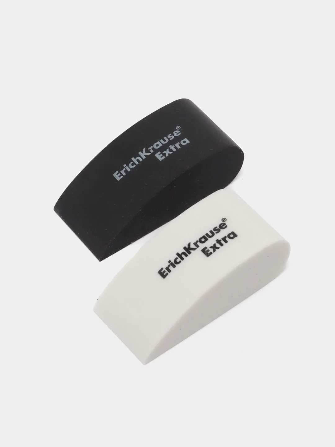 Ластик ErichKrause Sensor Black&White, 2 штуки