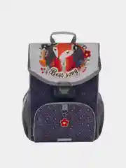 Рюкзак школьный ErichKrause "Music Fox",с ортопедической спинкой, пластиковым дном25x37x14