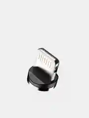 Серый магнитный кабель для зарядки Micro USB, Type C, Lightning