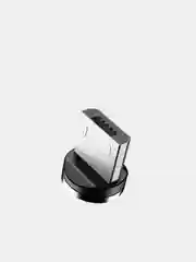 Серый меланж магнитный кабель для зарядки Micro USB, Type C, Lightning