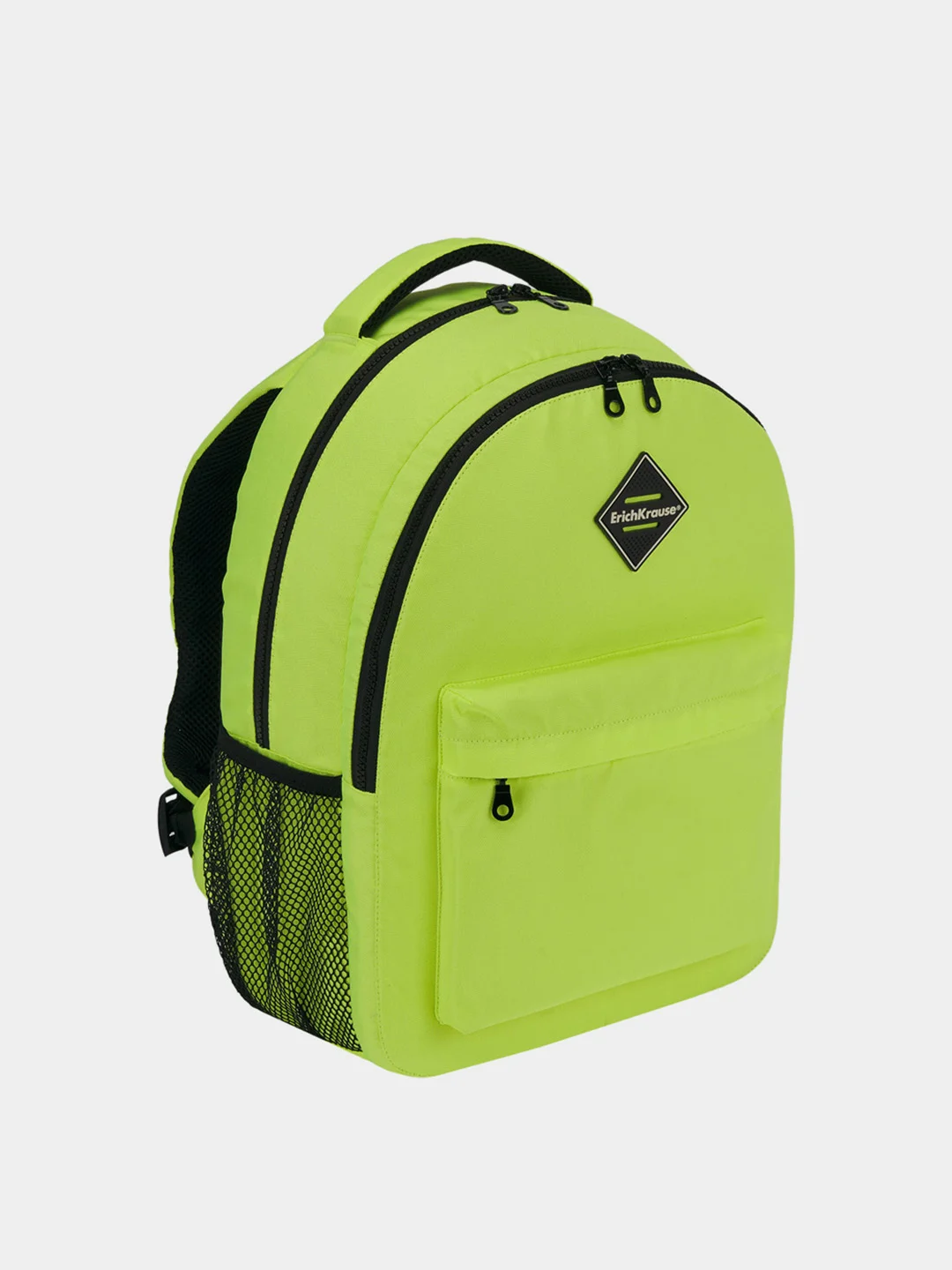 Рюкзак ErichKrause "EasyLine. Neon. Yellow" с двумя отделениями, 20 л