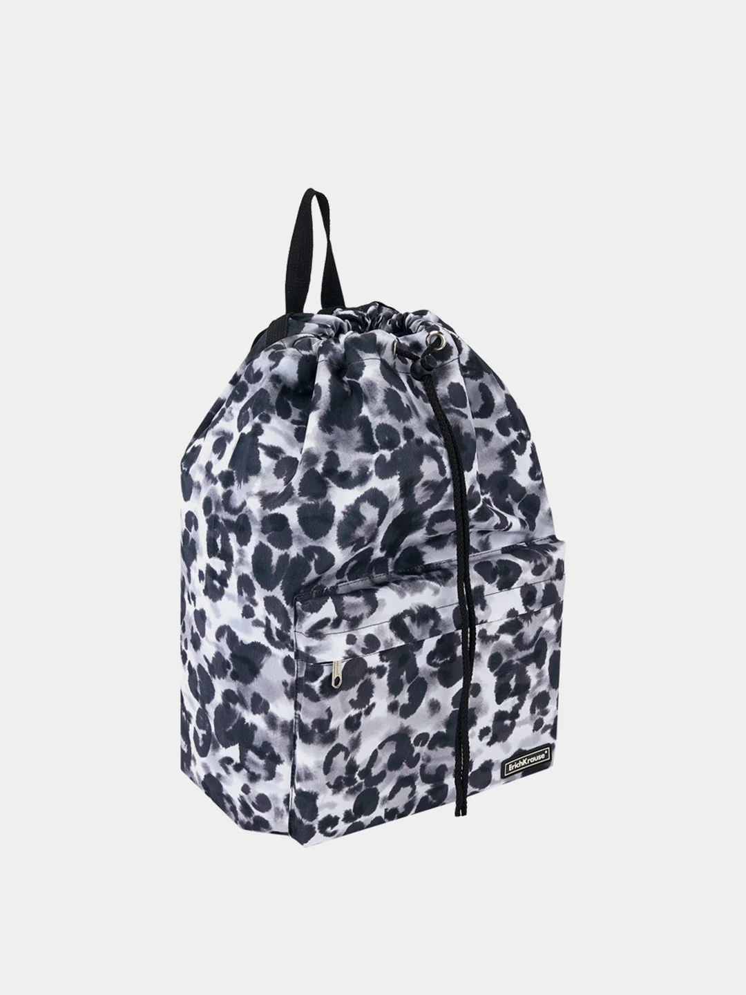 Рюкзак на шнурке ErichKrause "EasyLine. Grey Leopard", 16 л