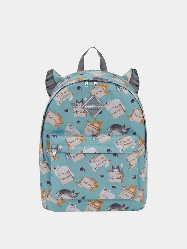 Рюкзак ErichKrause "EasyLine. Animals. Cat&Box", 17 л