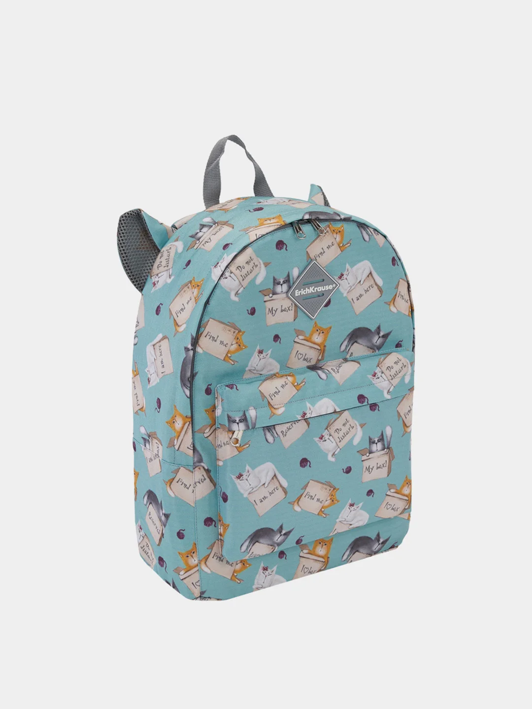 Рюкзак ErichKrause "EasyLine. Animals. Cat&Box", 17 л
