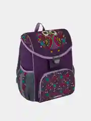 Рюкзак школьный ErichKrause "ErgoLine Flower owl", с ортопедической спинкой 15л 25x37x14см