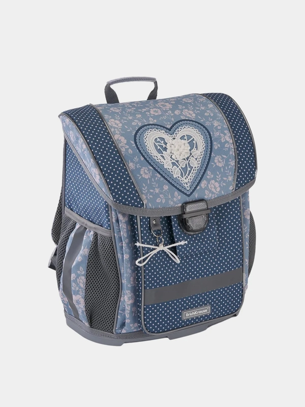 Ранец с пластиковым дном ErichKrause "ErgoLine. Lacey Heart", 16 л