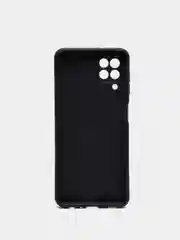 Бежевый меланж чехол для Samsung A22 (самсунг), силиконовый, с принтом