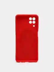 Коралловый чехол для Samsung A22 (самсунг), силиконовый, с принтом