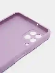 Карамельный чехол для Samsung A22 (самсунг), силиконовый, с принтом