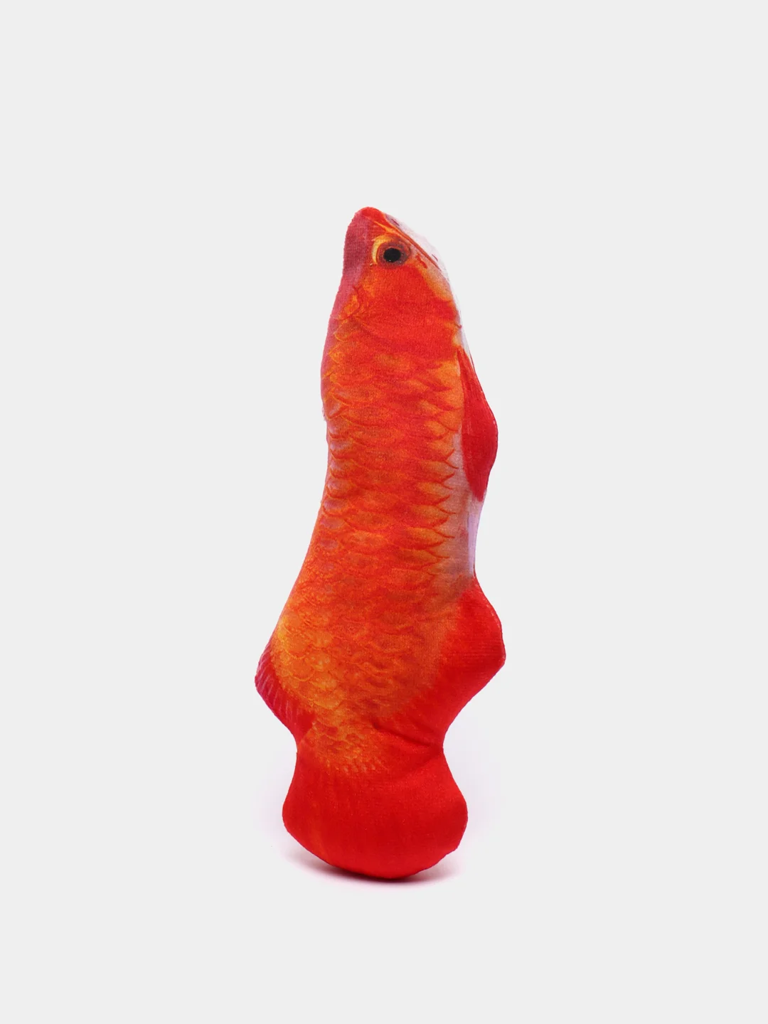 Коралловый игрушка мягкая для кошек Рыбка, 18-20 см