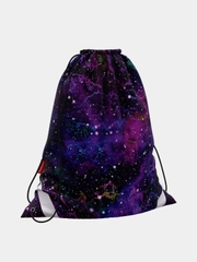 Мешок для обуви ErichKrause "Purple Stardust", 365x440 мм