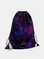 Мешок для обуви ErichKrause "Purple Stardust", 365x440 мм