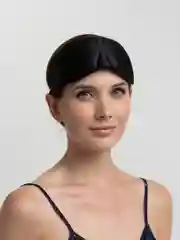 Маска для сна, 3D, на резинке, черная