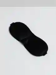 Маска для сна, 3D, на резинке, черная