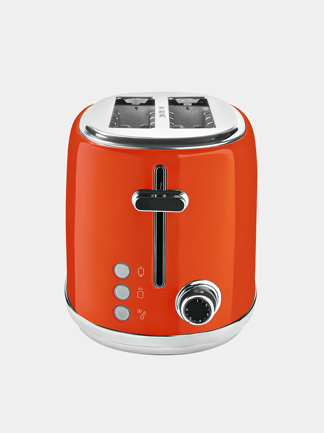 Оранжевый тостер TESLER TT-255
