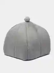 Тёмно-серый уютный мягкий домик лежанка для кошек и собак с мягкой подстилкой, кошачий, подстилка
