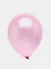 Фуксия латексные воздушные шары металлик, 1 шт