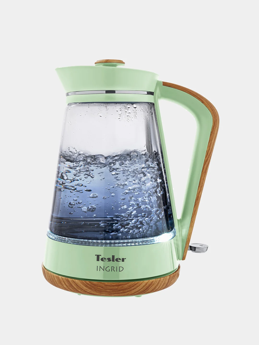 Зеленый чайник электрический TESLER KT-1750