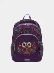 Рюкзак для девочек, с эргономичной спинкой, ErichKrause ErgoLine "Flower Owl", 15 л