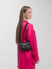 Черный сумка женская, маленькая, на плечо