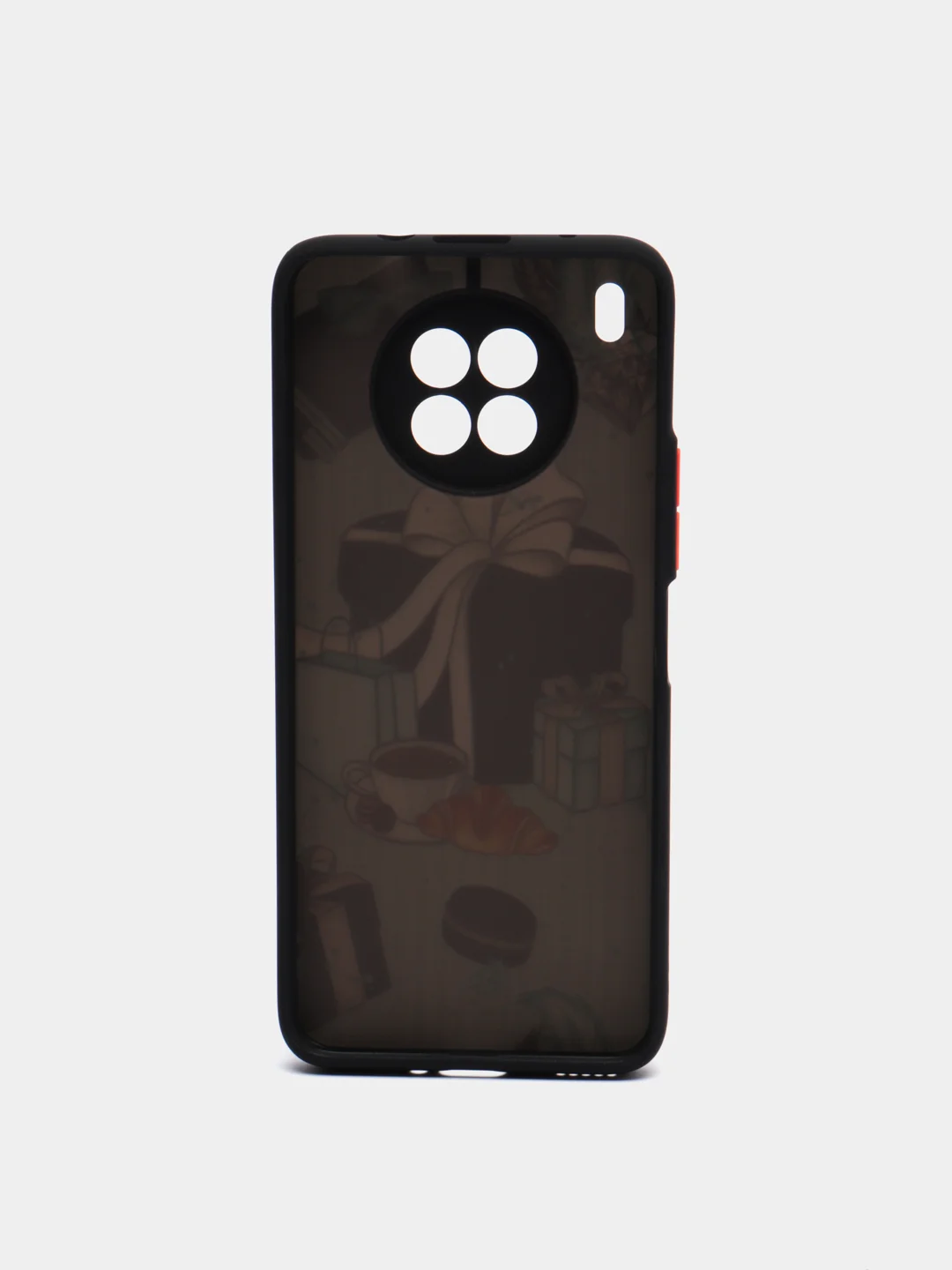 Бирюзовый чехол с ярким рисунком/принтом на Honor 50 Lite и Huawei Nova 8i, Хонор 50 Лайт и Нова 8i