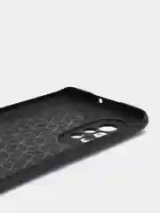 Темно-синий чехол Huawei Nova 8, Хуавей Нова 8 силиконовый под кожу