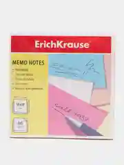 Бумага для заметок ErichKrause, 4 цвета, 90x90x90 мм