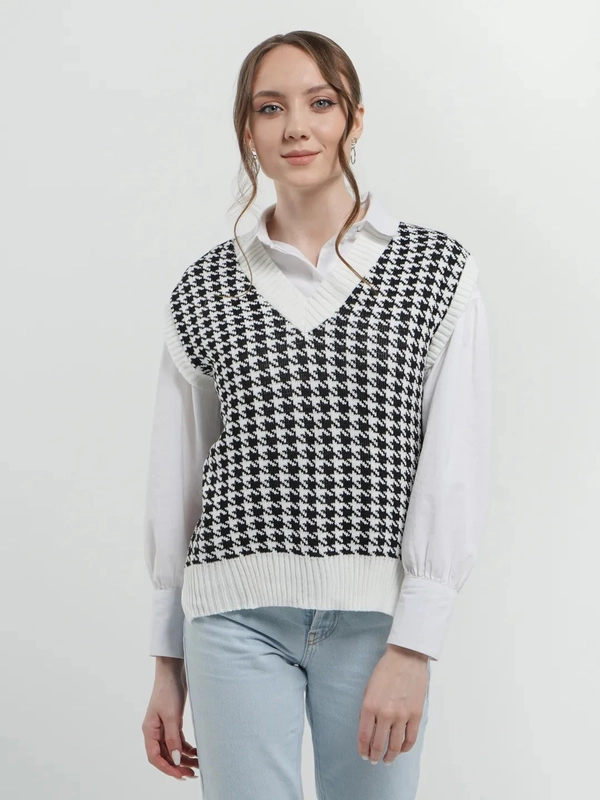 Жилет женский, oversize