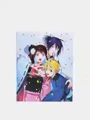 Золотой тетрадь по аниме "Бездомный Бог, Noragami", 48 листов, в клетку