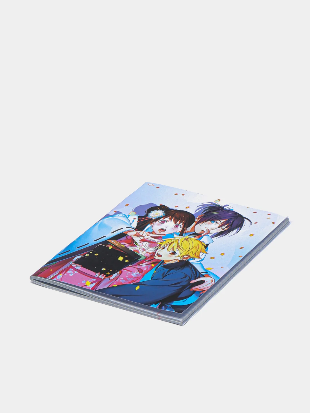 Золотой тетрадь по аниме "Бездомный Бог, Noragami", 48 листов, в клетку